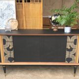 Black vintage sideboard