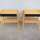 Pair of Scandinavian bedside tables by ab carlström & co möbelfabrik