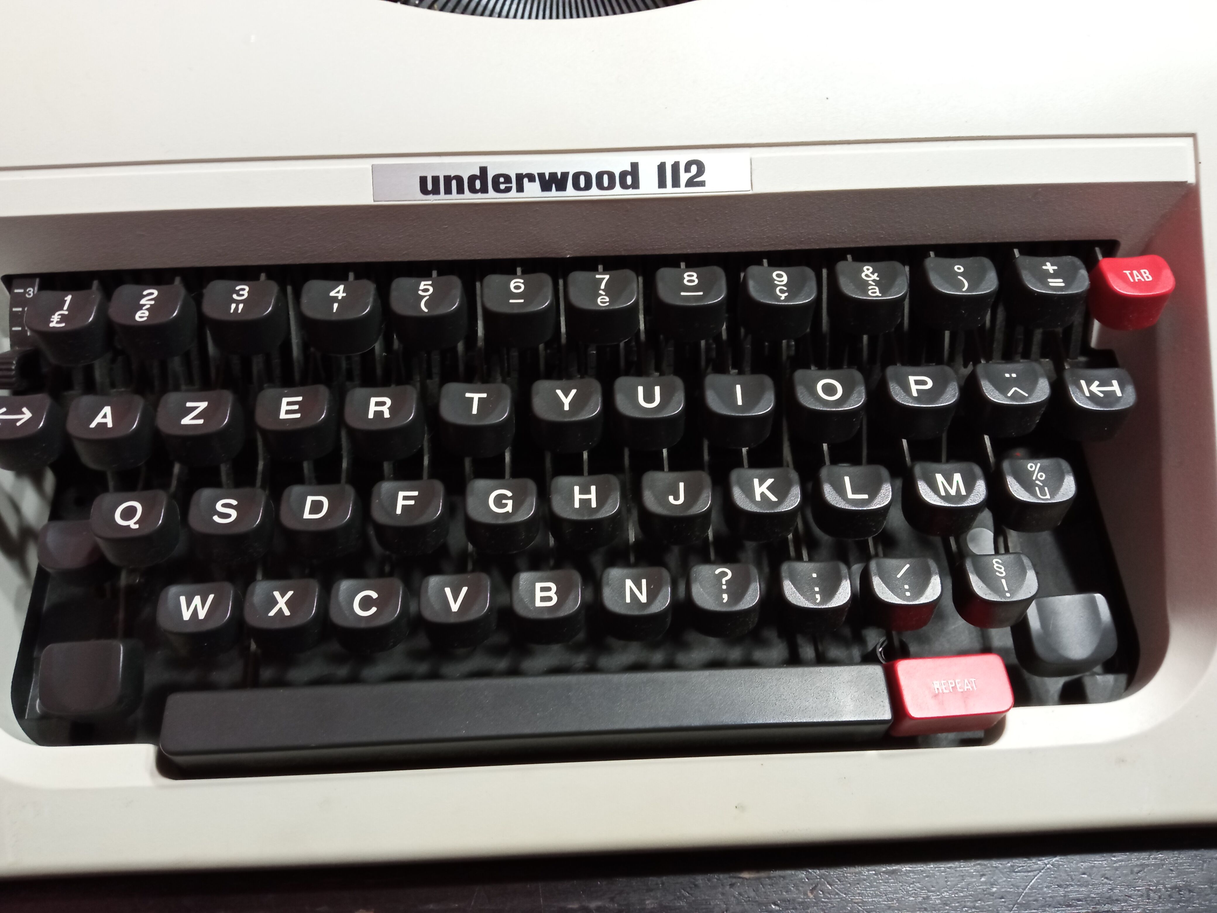 UnderWOOD 112 typewriter
