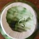 Green bowl from manufacture Saint Jorioz Annecy