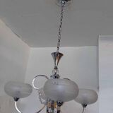 Art deo chandelier 1930 with 4 arms of light.