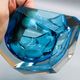 Antique ashtray pocket tray murano glass sommerso italy - flavio poli years