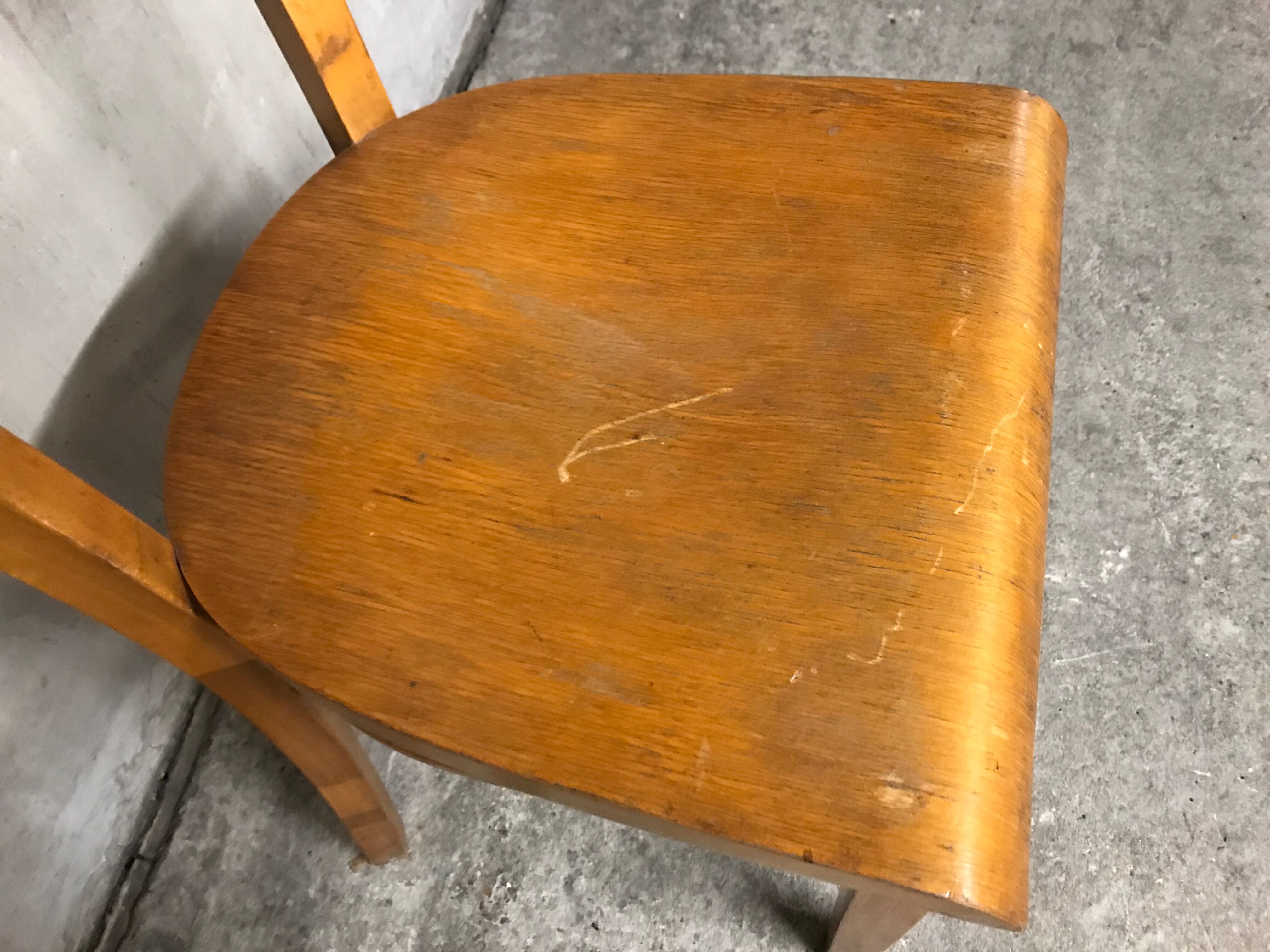 Pair of Thonet bistro chairs