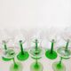 Set of 8 Glasses of La Rochère Crystal Wine and Glass