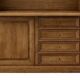 Wooden bookshelf