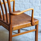 Ole Wanscher Model 1675 in Oak, Fritz Hansen, 1940s Denmark