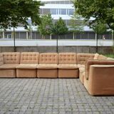 Vintage Modular Sofa 70ties champagne