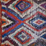Tapis boucherouite 70x130cm