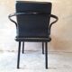 Mandarin leather armchair, Ettore Sottsass design for Knoll