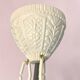 Vintage white kitchen lamp small chandelier