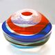 Fulvio Bianconi striped vase by Cenedese Murano, 1960s