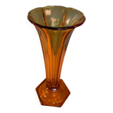 Art deco vase signed Val Saint Lambert
