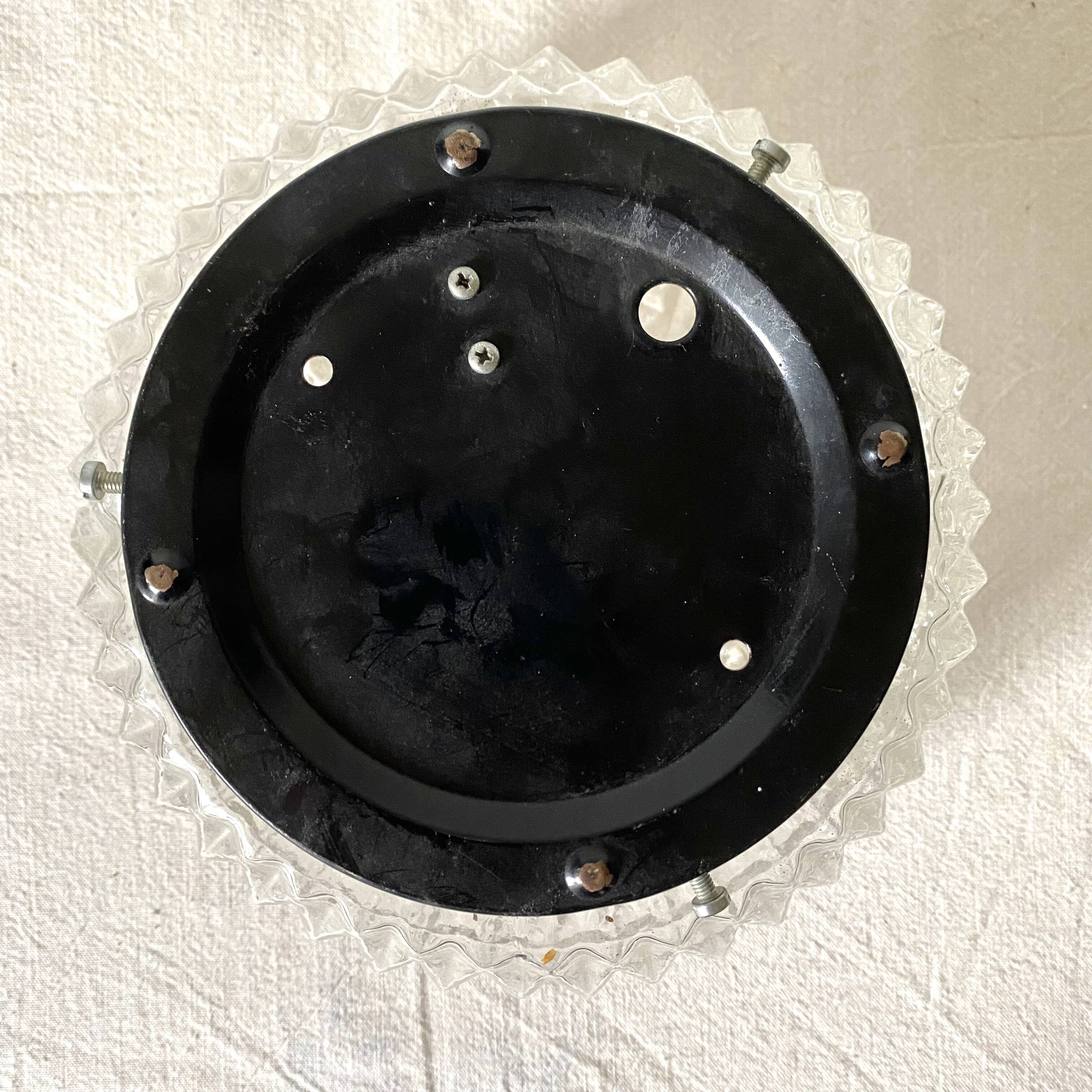 Vintage glass ceiling light