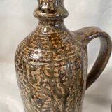 Carafe and 7 glasses in stoneware André Bodin