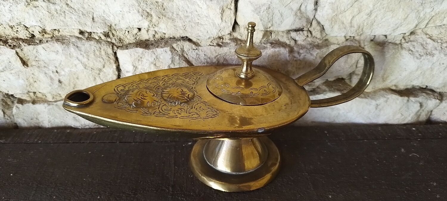 Vintage oil lamp