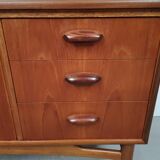 Vintage blond teak sideboard