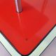 Store of trade French design enamelled table 1960 Old trade display 3 trays by Aubeco.