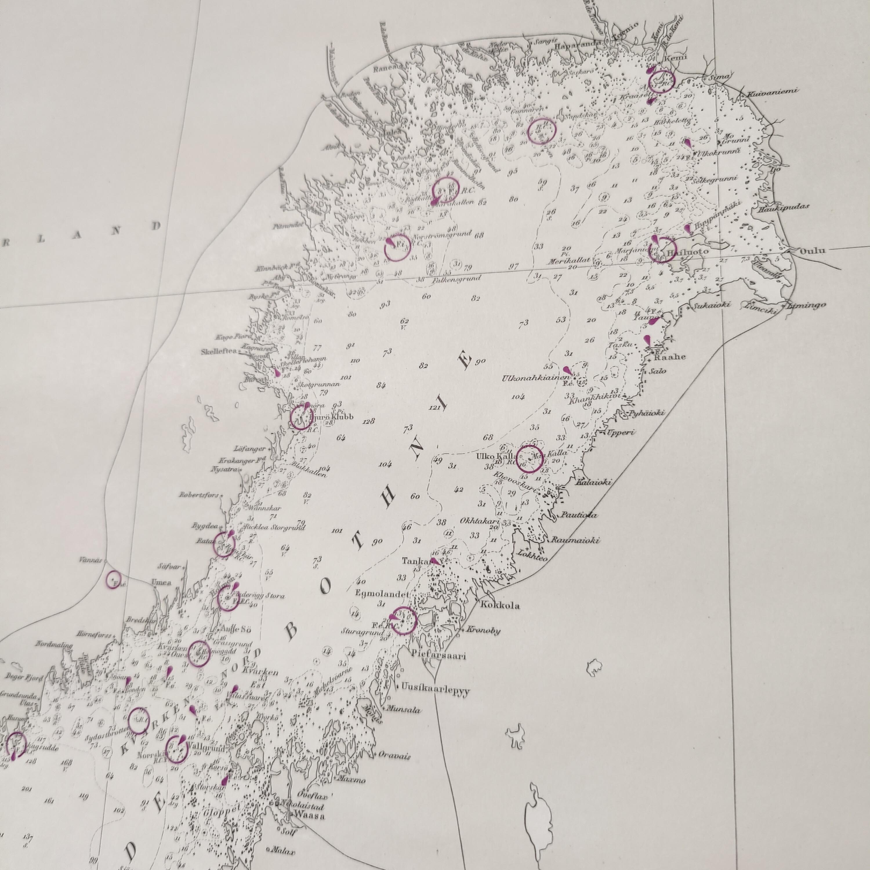 Map of Northern Europe 1963