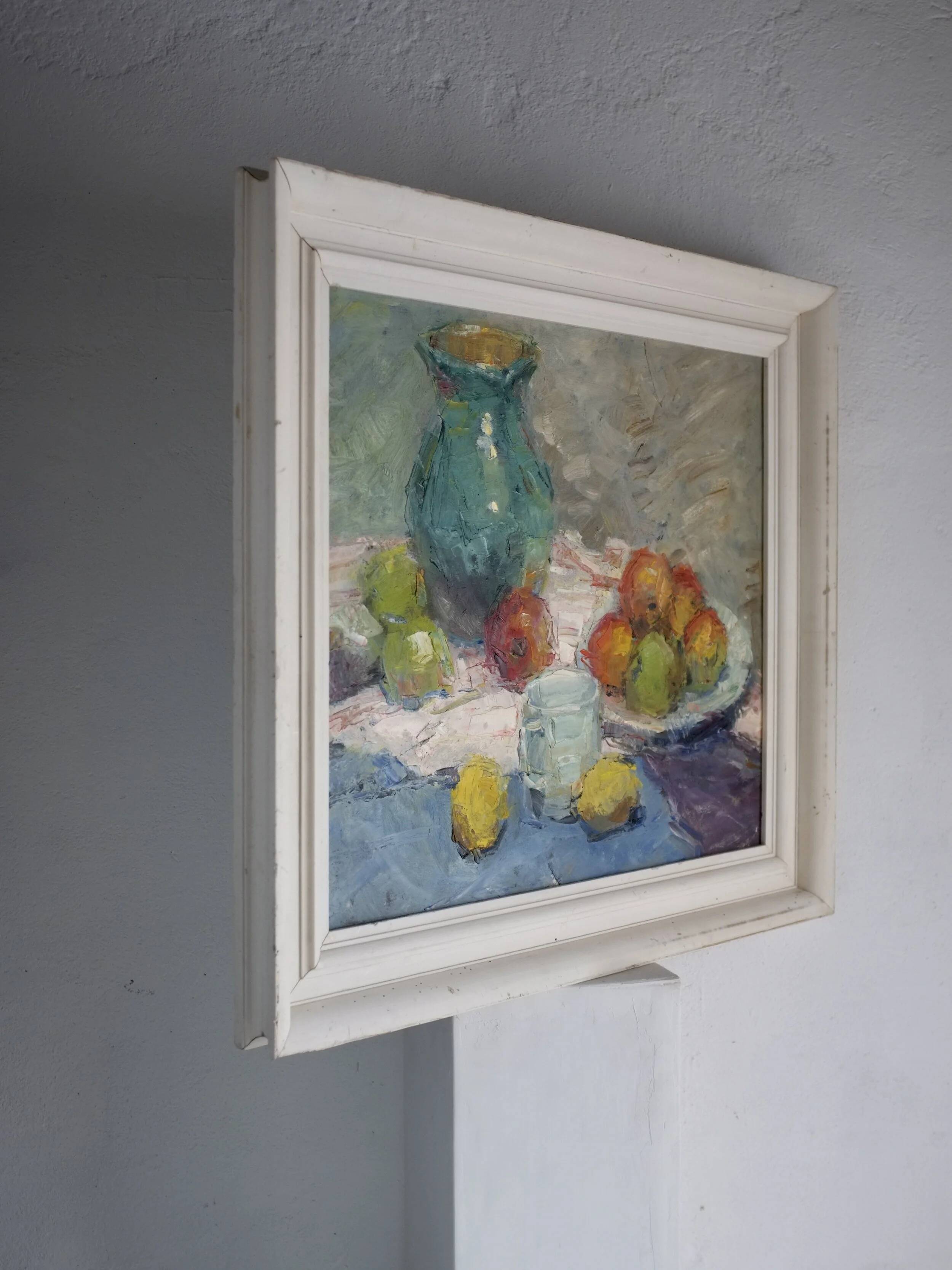 Vintage still life oil painting | Leonid Moshenkov | 1980s