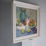 Vintage still life oil painting | Leonid Moshenkov | 1980s