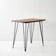 1950s Vintage Formica and Metal Side Table