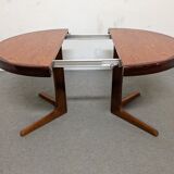 Baumann round table with extensions from the 60s/70s