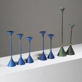 Memphis candleholder set, 1980s