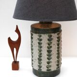 Scandinavian Pottery Table Lamp by Thomas Hellström for Nittsjö, Sweden