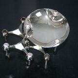 3 candle holders and 1 modular cup NAGEL 1970