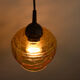 1970s modernist hanging lamp, poland