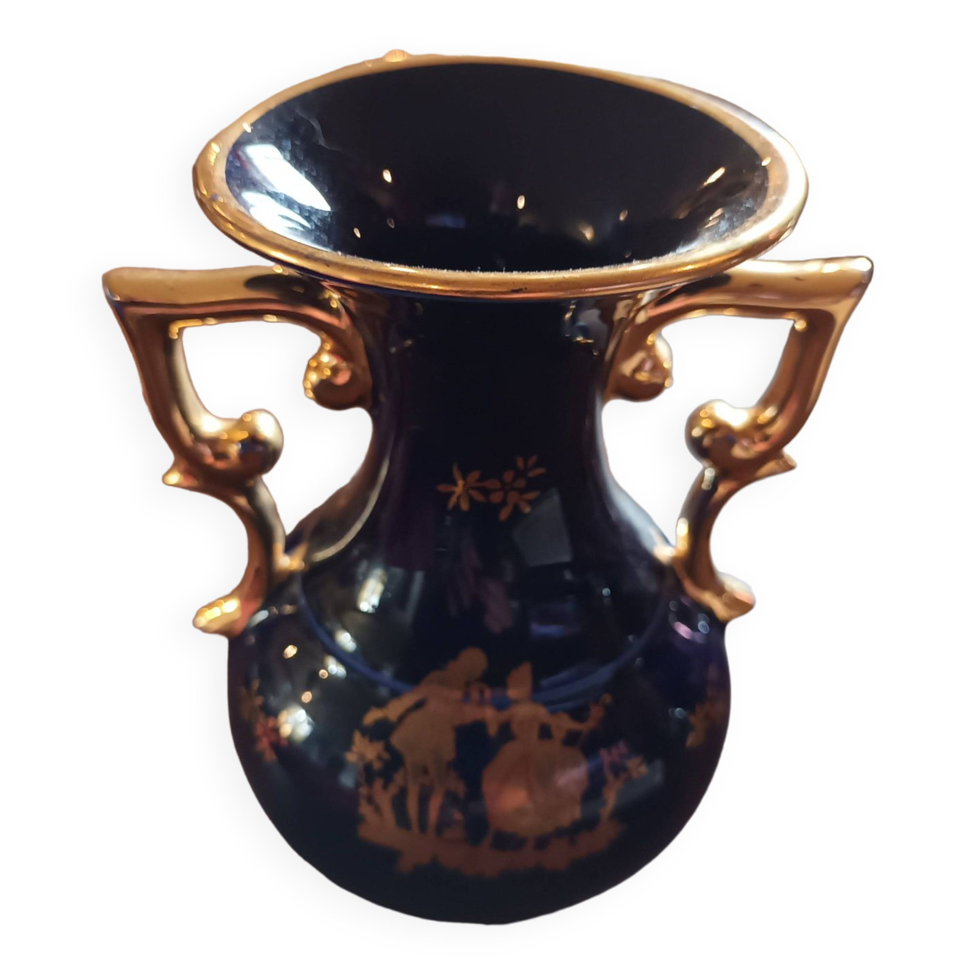 Limoges porcelain mini vase