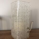 Polished glass wall lamp