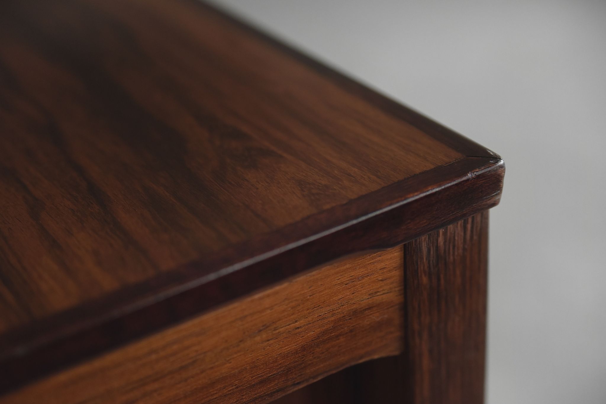 Executive rosewood Norwegian desk by Torbjørn Afdal for Haug Snekkeri AS Bruksbo, 1960s