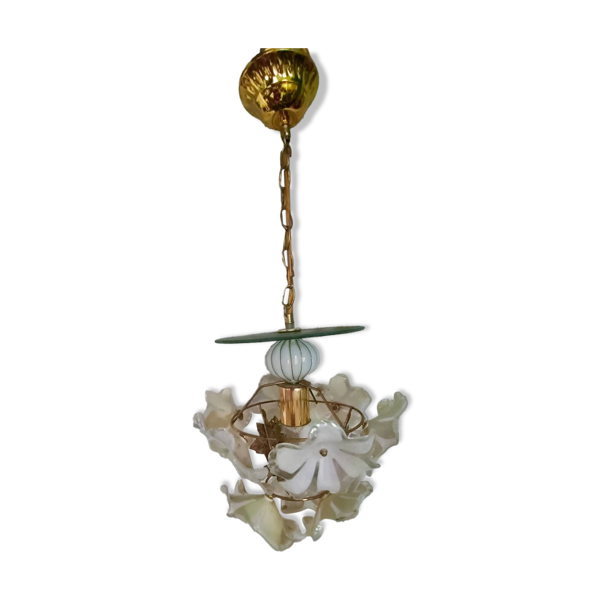 Lustre fleurs et miroir 70' — Beyit