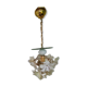 Lustre fleurs et miroir 70'