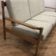 Reupholstered scandinavian sofa