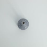 Mid-century Scandinavian collector's vase in azure stoneware by Gunnar Borg for Höganäs.