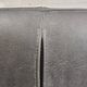 Grey leather swivel armchair Specter by DYYK (Almost new)