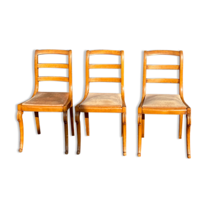 Suite de six chaises