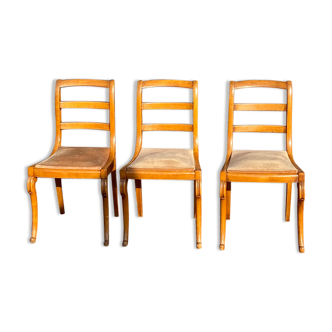 Suite Of Six Chairs Period Restoration 19th Century