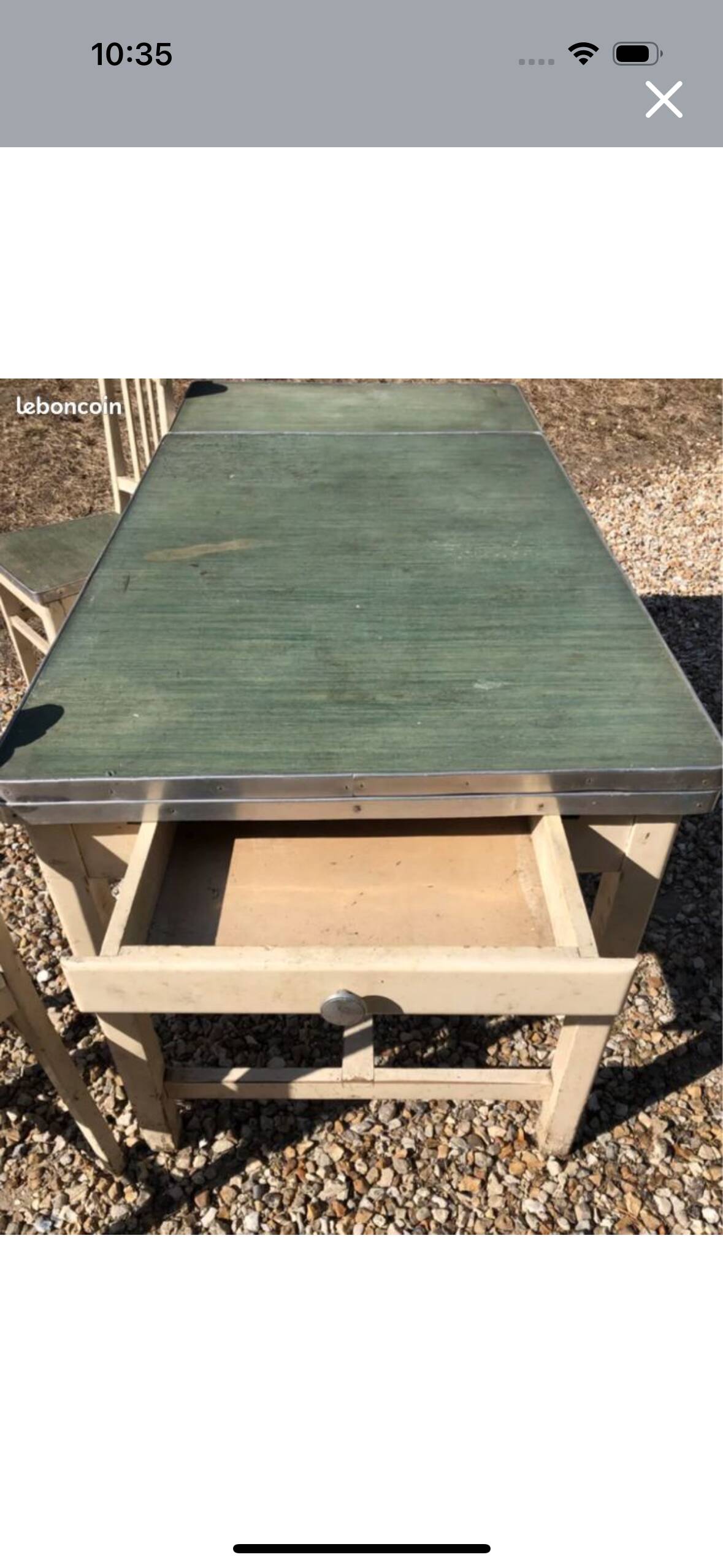 Mado table 2 stools 2 armchairs