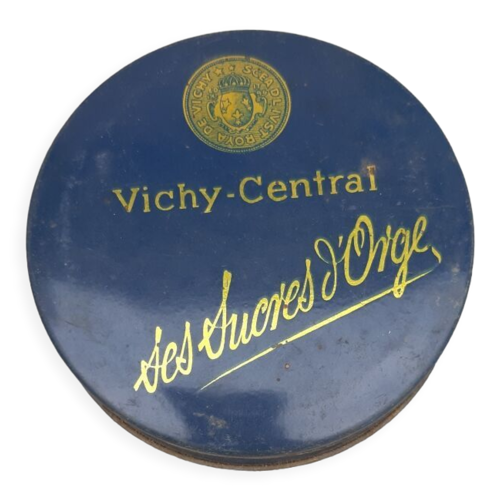 Boites en métal pastille Vichy