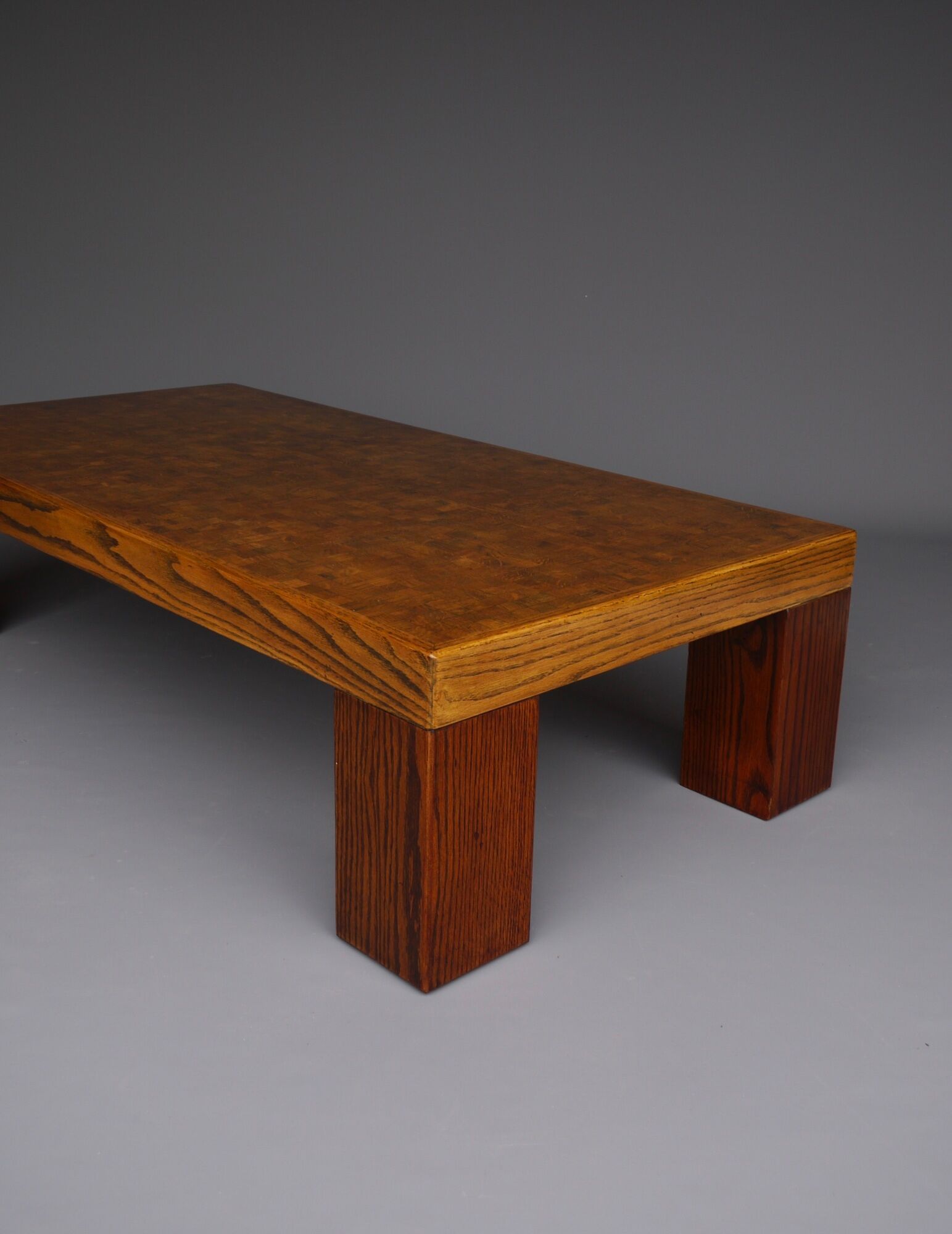 Brutalist Coffee Table by Rolf Middleboe & Gorm Lindum for Tranekaer, Denmark 1970s