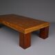 Brutalist Coffee Table by Rolf Middleboe & Gorm Lindum for Tranekaer, Denmark 1970s