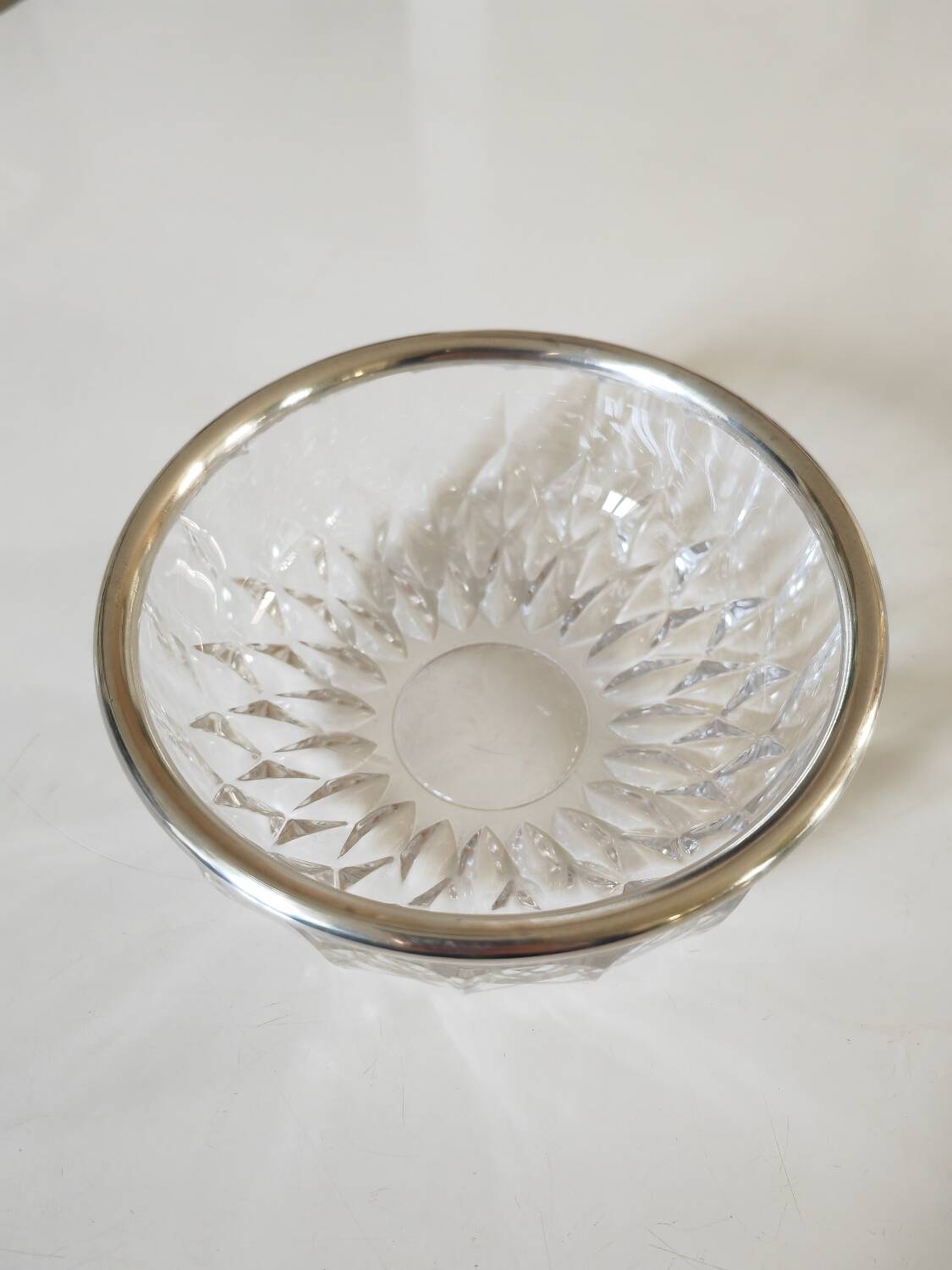 Puiforcat silver and crystal bowl