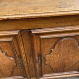 18th Century Solid Oak Farmhouse Buffet