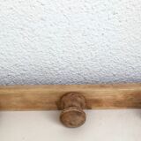 Patère murale en bois