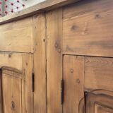 Row of pine loom furniture