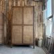 Large Art Deco oak wardrobe (renovated)
