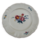 Large round earthenware dish by Digoin Sarreguemines model Yann